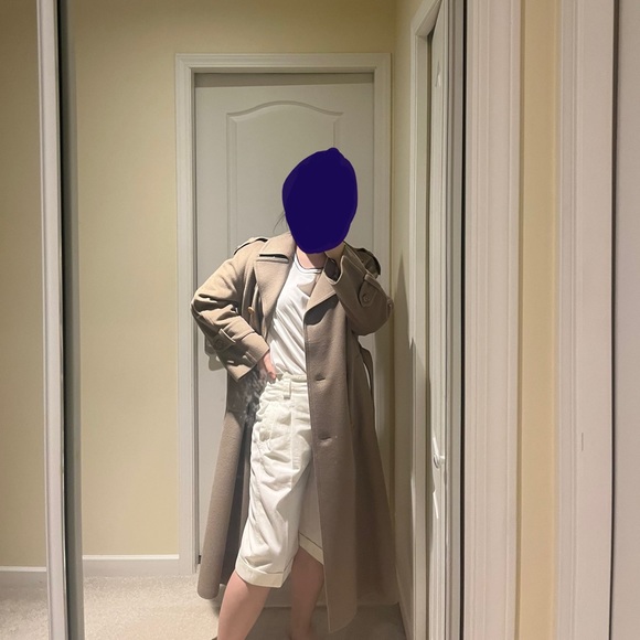 Vintage Wool and Cashmere Coat - Picture 2 of 7